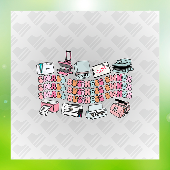 Small Business Owner Sticker