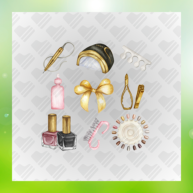 Nail Artist Occupation Sticker