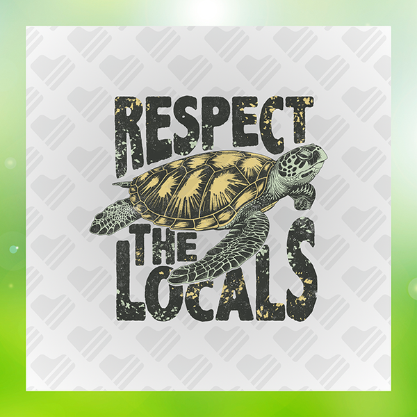 Respect Local Sticker Respect The Local Sticker – One Heart Apparel