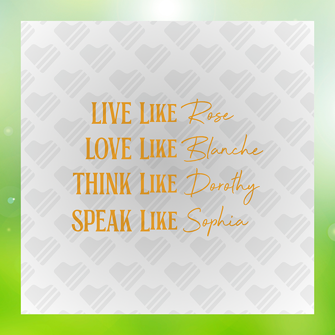 Live Like Love Like Sticker