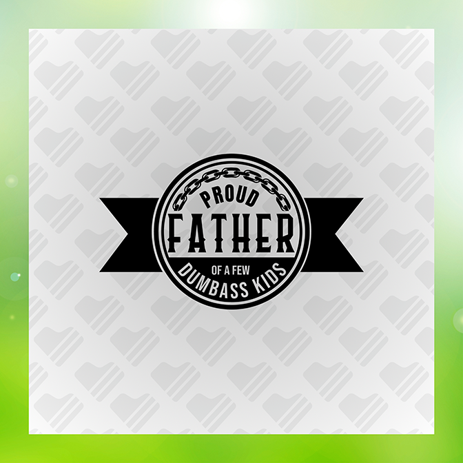 Proud Father Dad Sticker