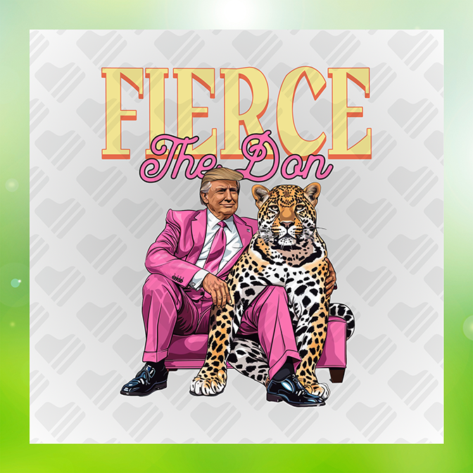 Fierce The Don Trump Sticker