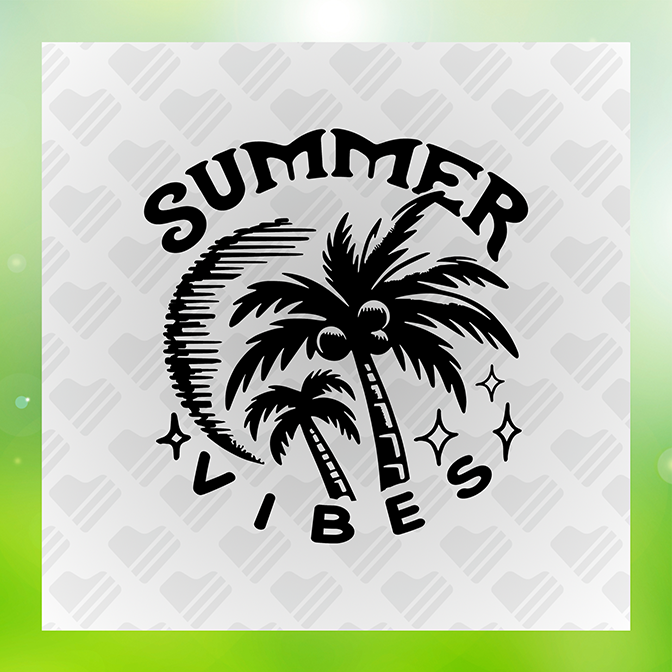 Summer Trip Vibes  Sticker