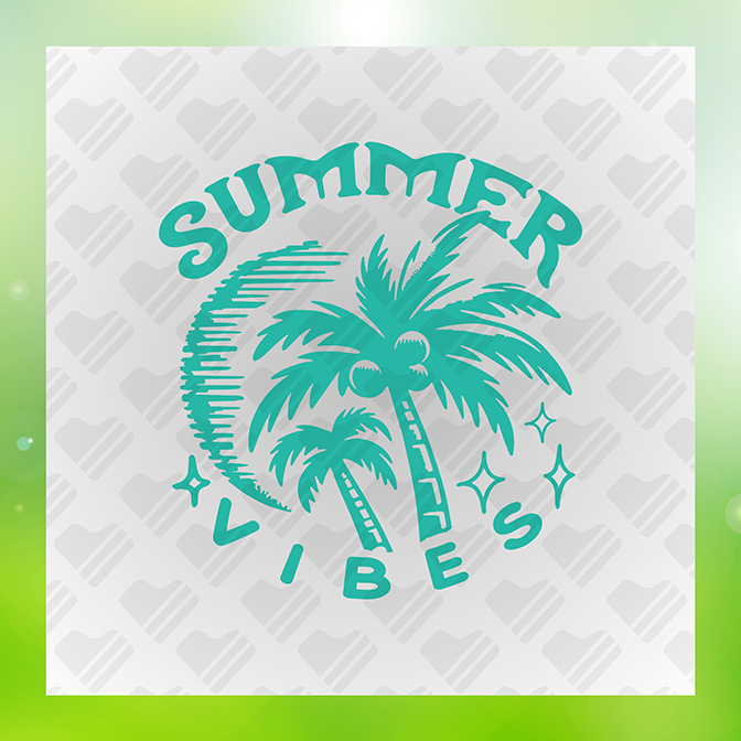Summer Vibes Trip Sticker