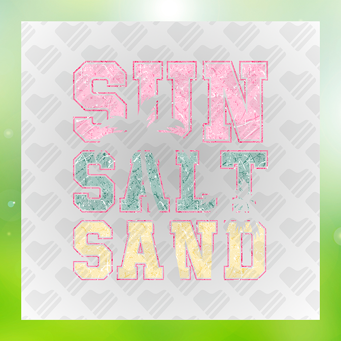 Sun Salt And Sand Sticker