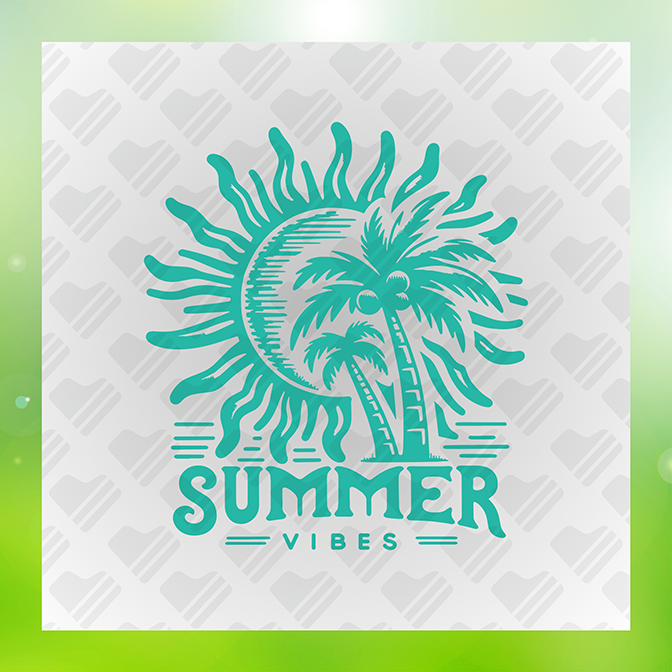 Summer Vibes Ver.6 Summer Sticker