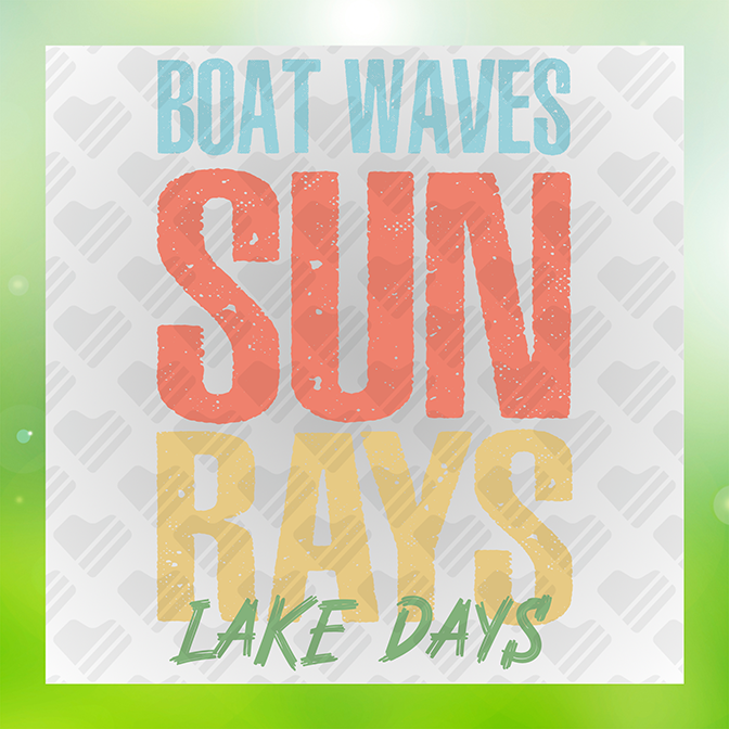 Boat Wave Sticker