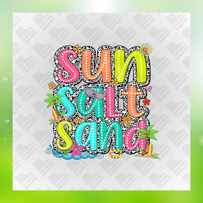 Sand Salt Sand Summer Sticker