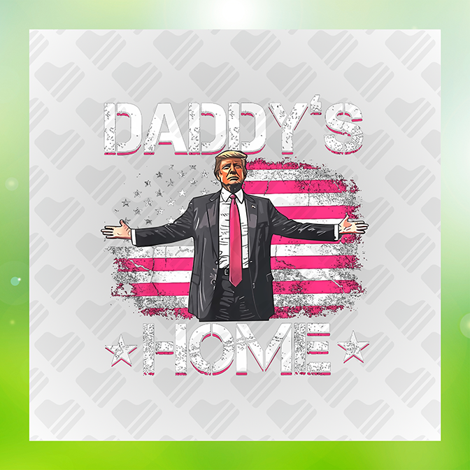 Daddy's Home Trump Sticker