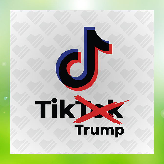 Tik Trump Trump Sticker