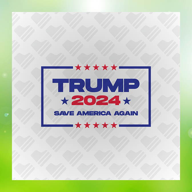 Trump 2024 Save America Again Trump Sticker