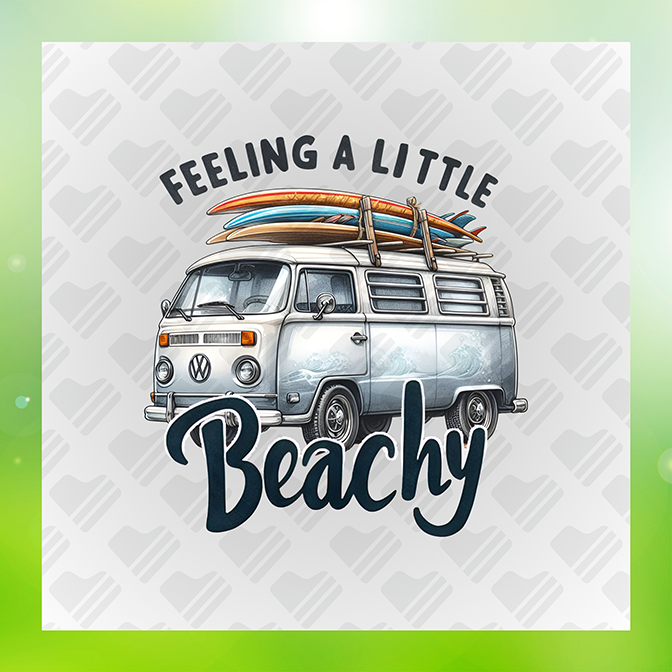 Feeling A Little Beachy Ver.2 Sticker
